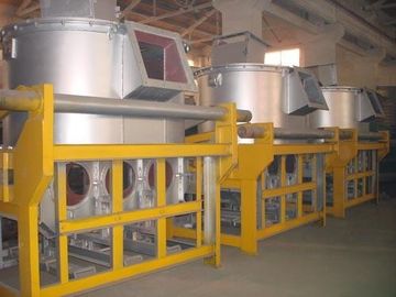 GYT-2000 কোর প্রকার আবেশন চুল্লি কপার রড 2000kg গলন হার